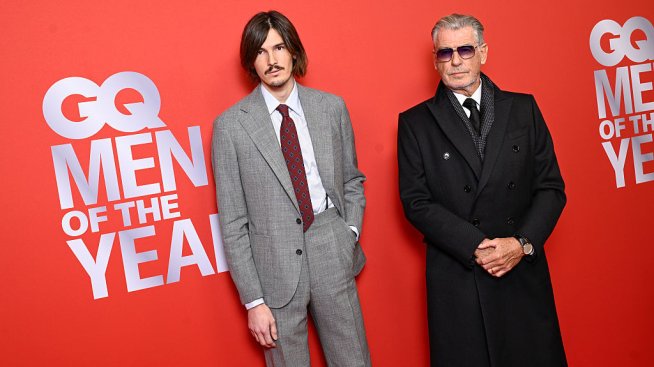 Синът на Пиърс Броснан – Дилън – вече е по-висок от баща си