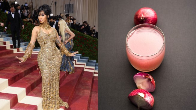 Лук – тайната на Карди Би за бляскава коса