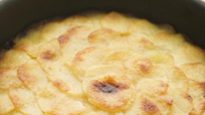 Сладък картофен кекс