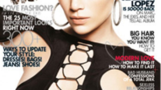 Джей Ло на Elle