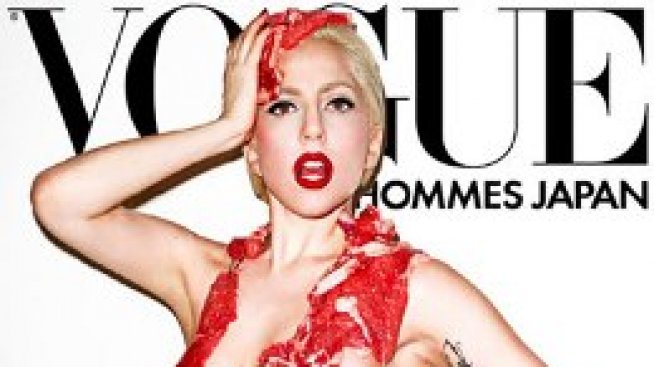 Лейди Гага. Тери Ричардсън. Провокацията. Месото.