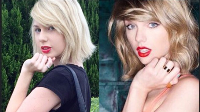 Разносвачка на пици двойник на Тейлър Суифт