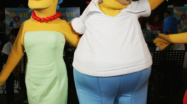 Мардж Симпсън е най-обичана, Виктория Бекъм - най-секси