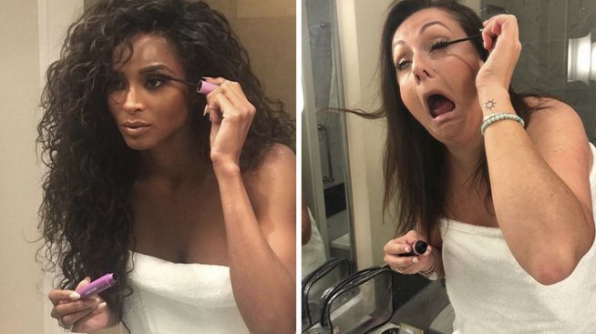 По стъпките на известните: Комедиантка тролва снимки на звезди