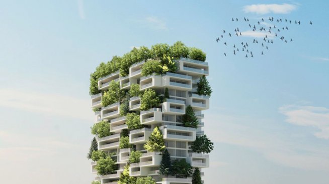 Издигат внушителна вечнозелена кула в Швейцария