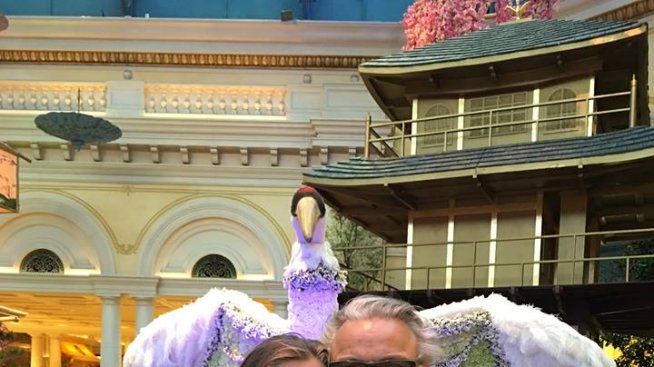 Ваня Цветкова посрещна Владо Пенев в Лас Вегас