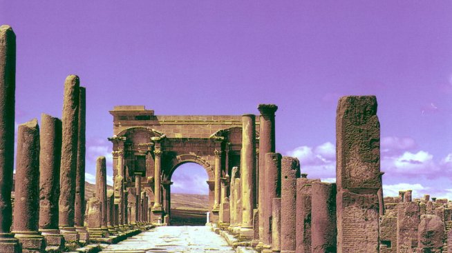 Руините на Тимгад - паметник на велики битки и охолен живот