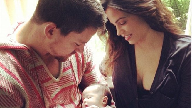 Чанинг Тейтъм показа дъщеря си