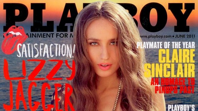 Елизабет Джагър се съблече за Playboy 25 години след майка си