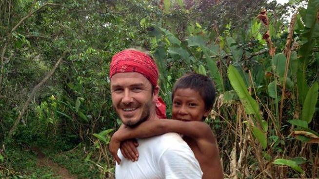 Дейвид Бекъм отново стана „нормален“ в Амазония