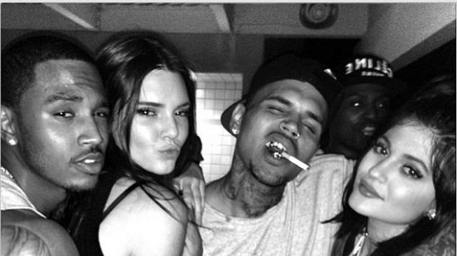 Кендъл Дженър си пада по Крис Браун