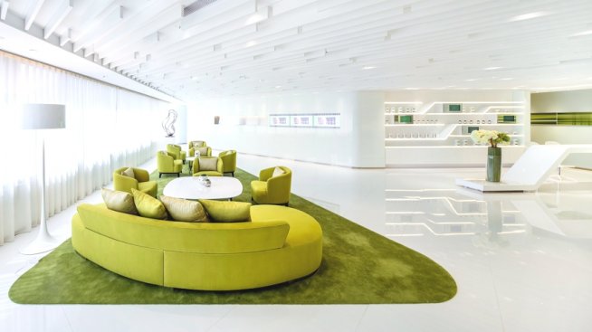 Бяло и зелено в пълна хармония