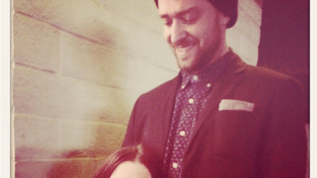 Джъстин Тимбърлейк е много развълнуван заради сина си