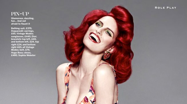 Каролина Куркова показва многото си лица