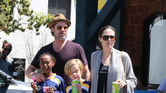 Джоли спечели първата битка с Пит