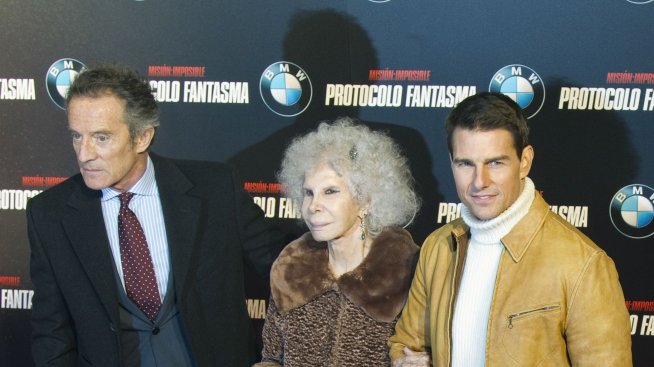 Херцогиня Алба засенчи Том Круз