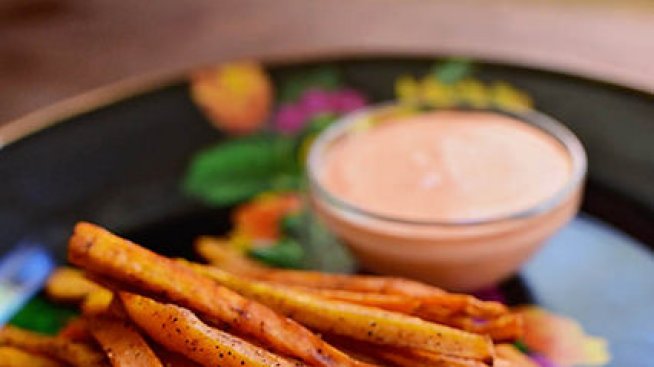 Сладки печени картофи