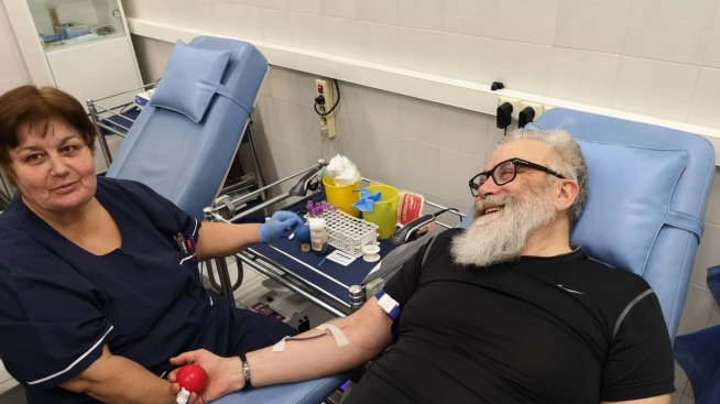 Актьори дариха кръв безвъзмездно