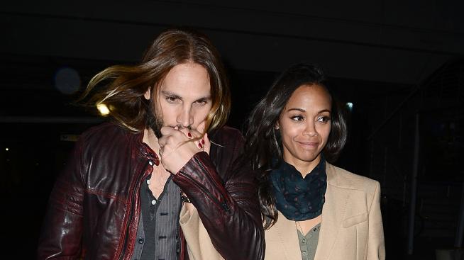 Зое Салдана и Марко Перего продължават медения си месец