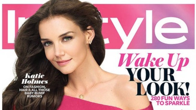 Кейти Холмс пристрастна към розовото бельо