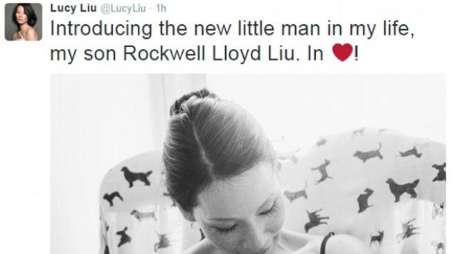 Луси Лиу стана майка