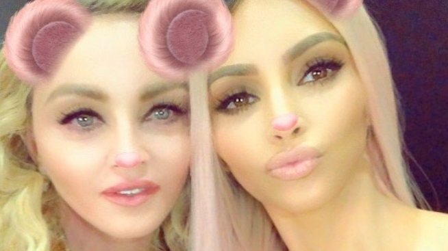 Ким Кардашян и Мадона – дует в красотата?