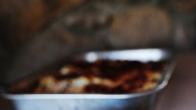 Запечена паста с бекон и гъби