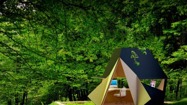 Модерен и компактен офис