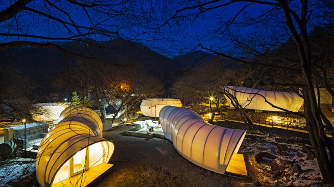 Най-бляскавият къмпинг в света