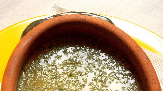 Печена пилешка супа, при това - по римски