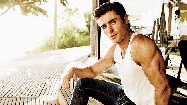 Зак Ефрон станал като крава, яде му се алабаш и цвекло