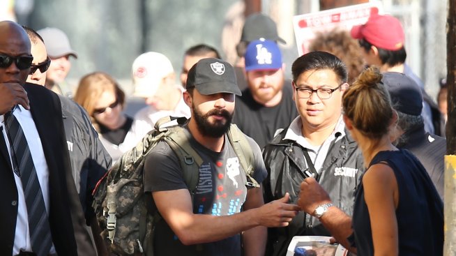 Шая Лебьоф тръгна по розов клин от ликра