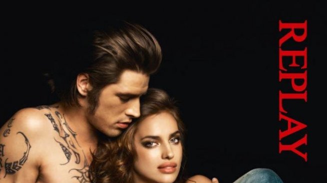 Ирина се гушка с татуиран мъжага в реклама на REPLAY