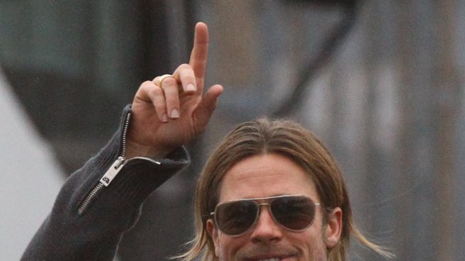 Брад Пит стана герой по време на снимки