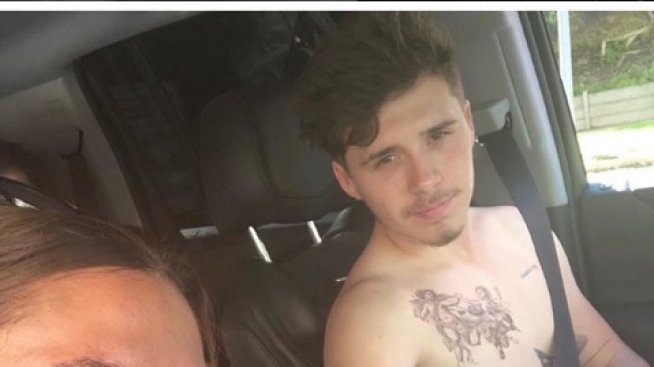 Виктория Бекъм нае сина си, Бруклин снима новата й колекция