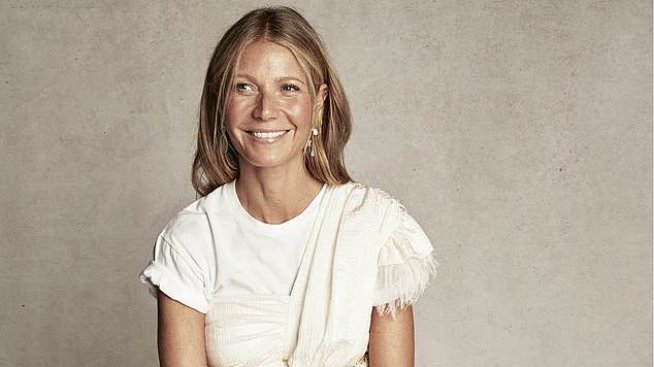 За първи път: Гуинет за брака си с Брад Фалчък