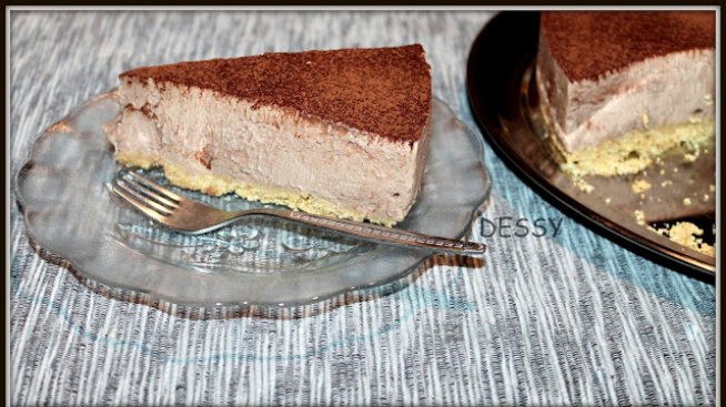 Шоколадов чийзкейк с извара