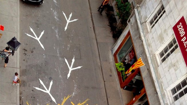 Забава по улиците на Монреал