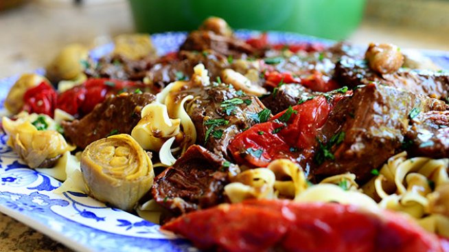 Задушено месо по италиански