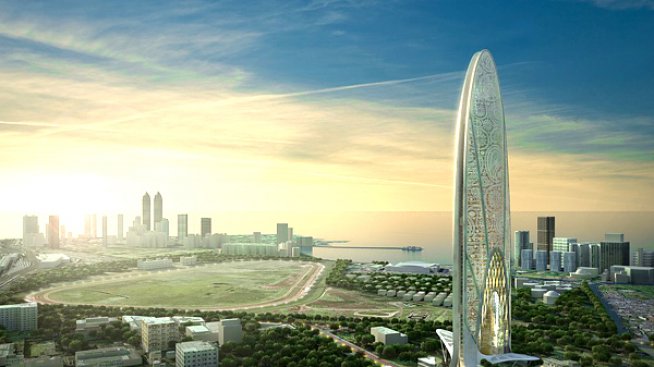 Небостъргачът Намасте в Мумбай