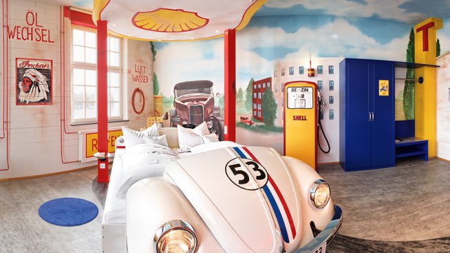 Хотелските стаи с най-артистичен декор