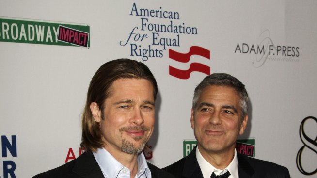 Брад Пит ще бъде кум на Джордж Клуни?