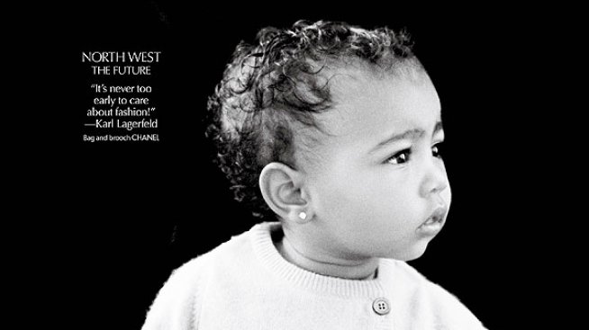 Норт Уест с първа модна изява