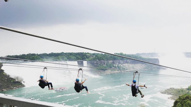 За екстремни усещания: Спускане над Ниагара