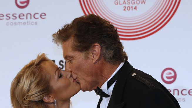 Три пъти за щастие: Дейвид Хаселхоф се ожени