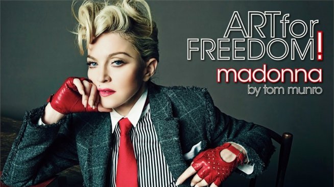 Мадона промотира изкуството да живееш свободно