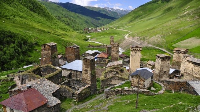 Каменните кули в Грузия