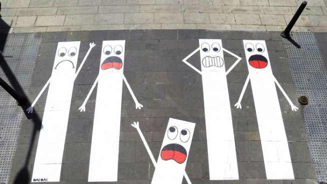 Пешеходни пътеки „оживяват“ във Франция