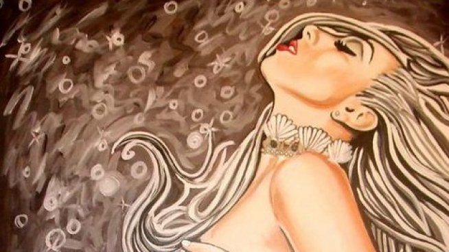 Знаменитости-русалки в картините на риалити участничка