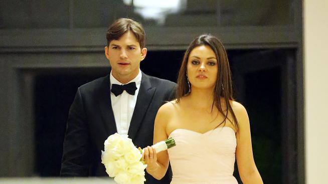 Мила Кунис направи парти изненада на Аштън